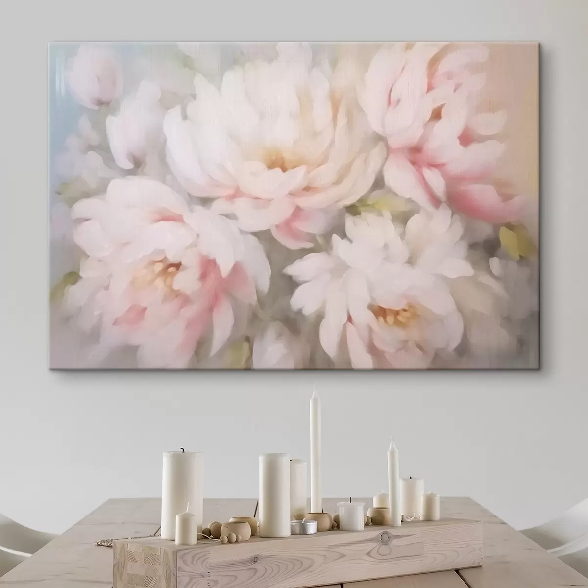 Wandbilder Unscharfe Pfingstrosen s42812