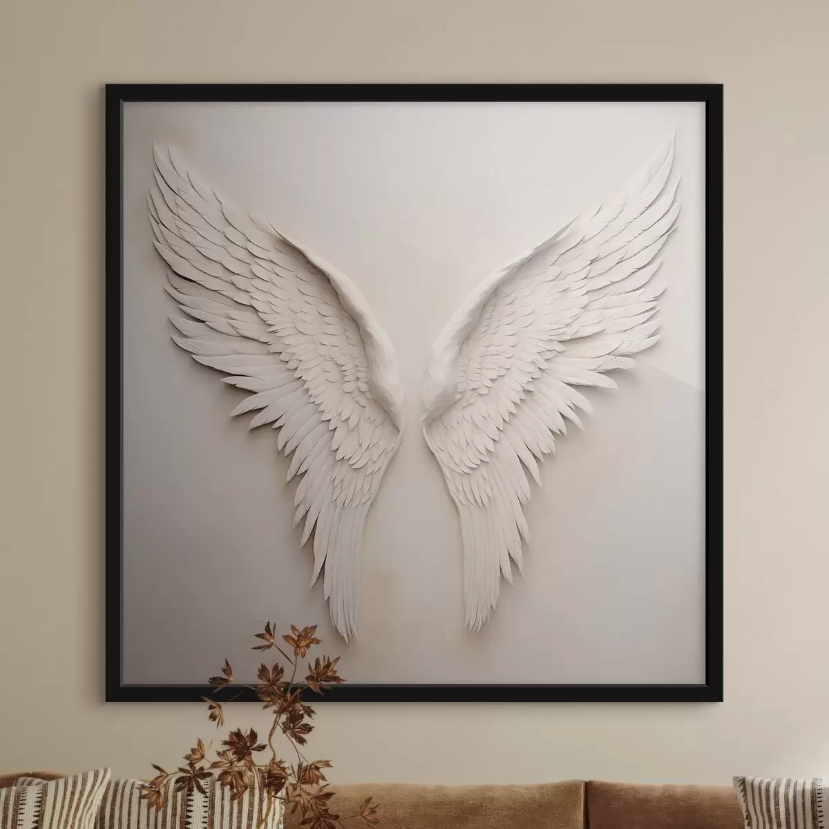 Poster Weiße Flügel f42816