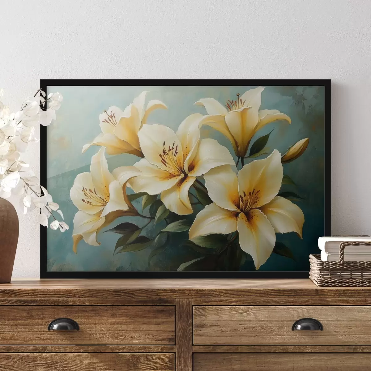 Poster Große Lilien f42847