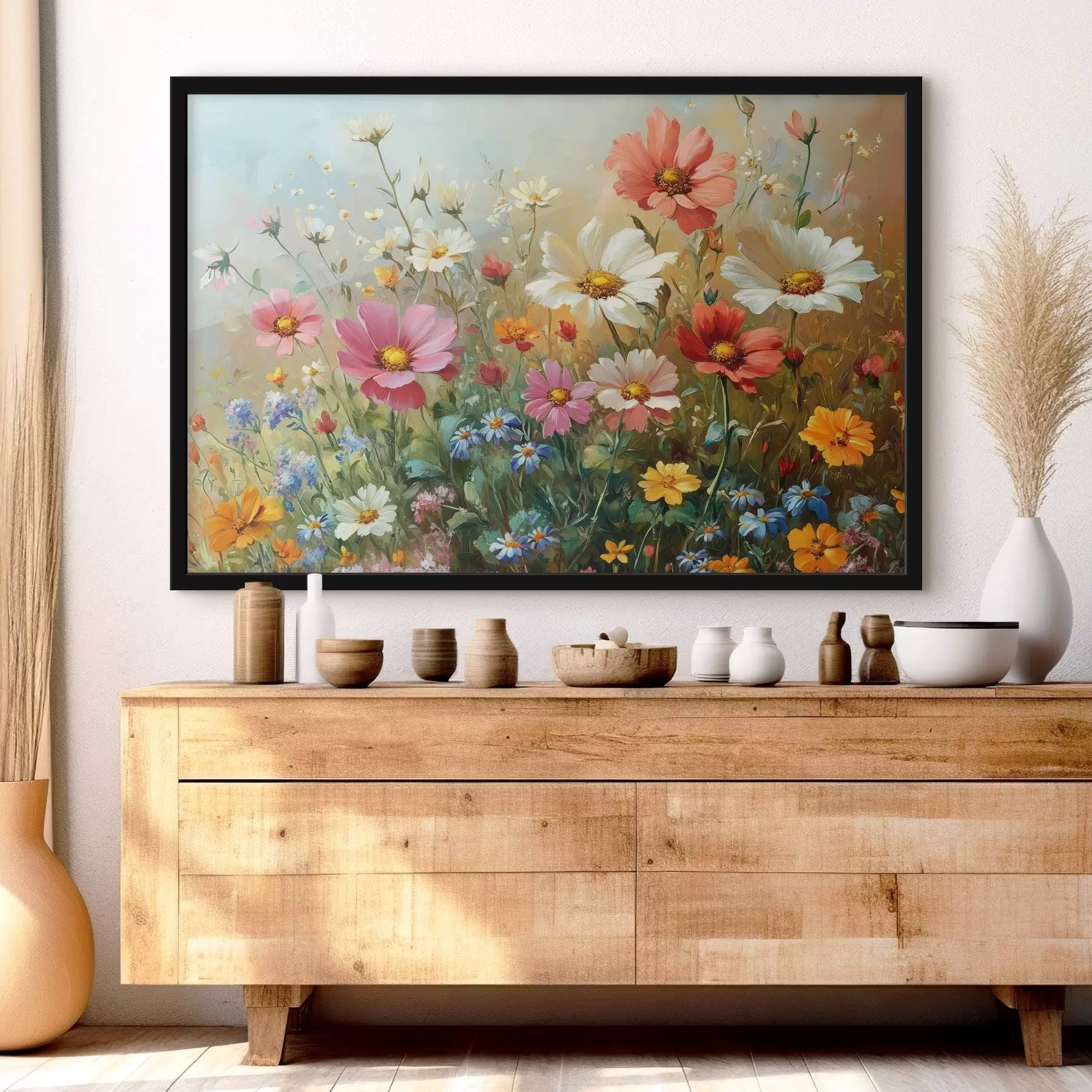 Fototapete Leuchtende Wildblumen f42852