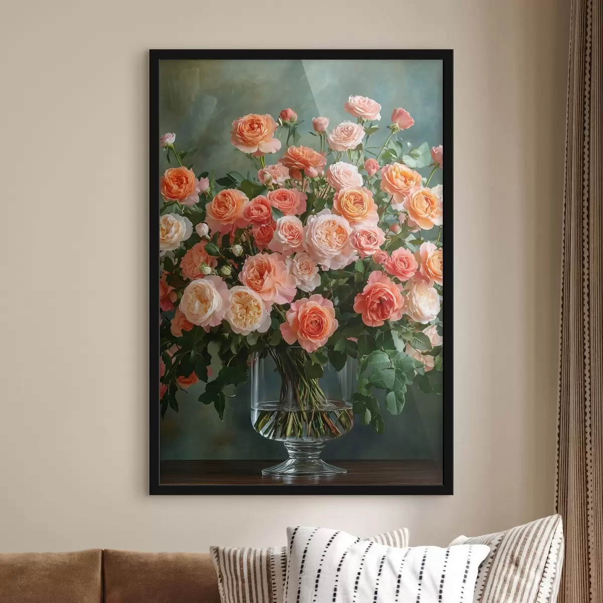 Poster Blumenstrauß aus Rosen f42863