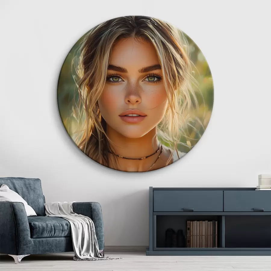 Wandbilder Sommerporträt eines Mädchens r42859