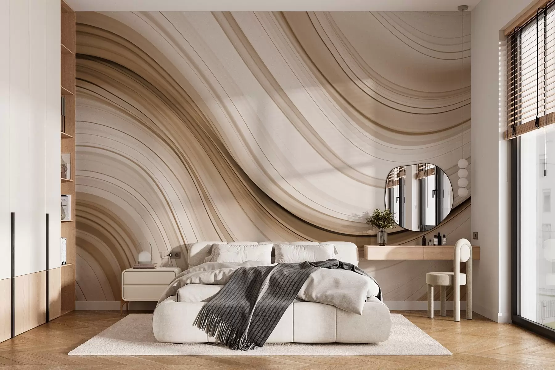 Fototapete Abstrakte Welle w02899