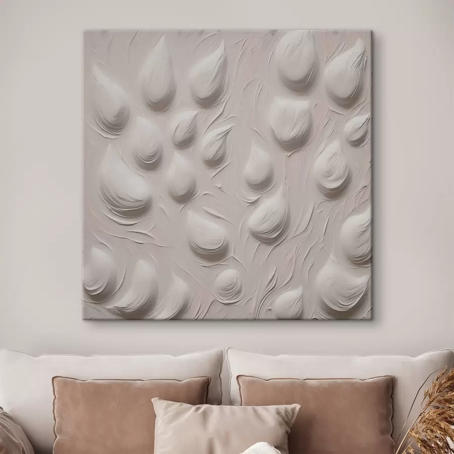 Wandbilder Abstraktion mit Nachahmung von Konvexitäten s42827