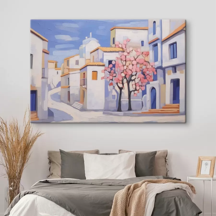 Wandbilder Stadtbild Imitation Malerei s42833