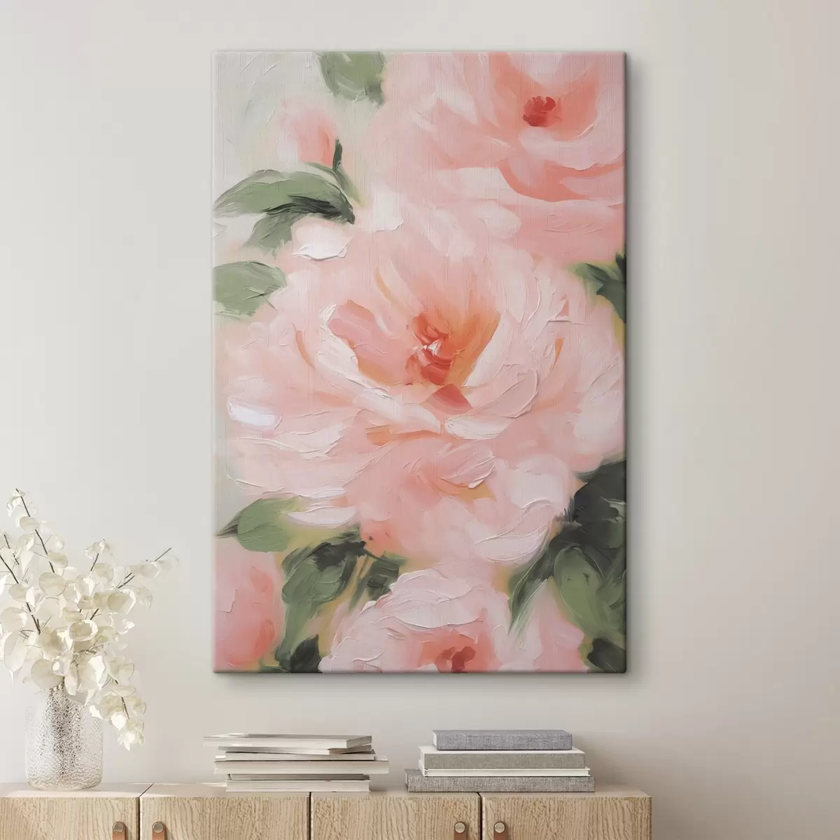 Wandbilder Rosen Nachahmung Malerei s42838