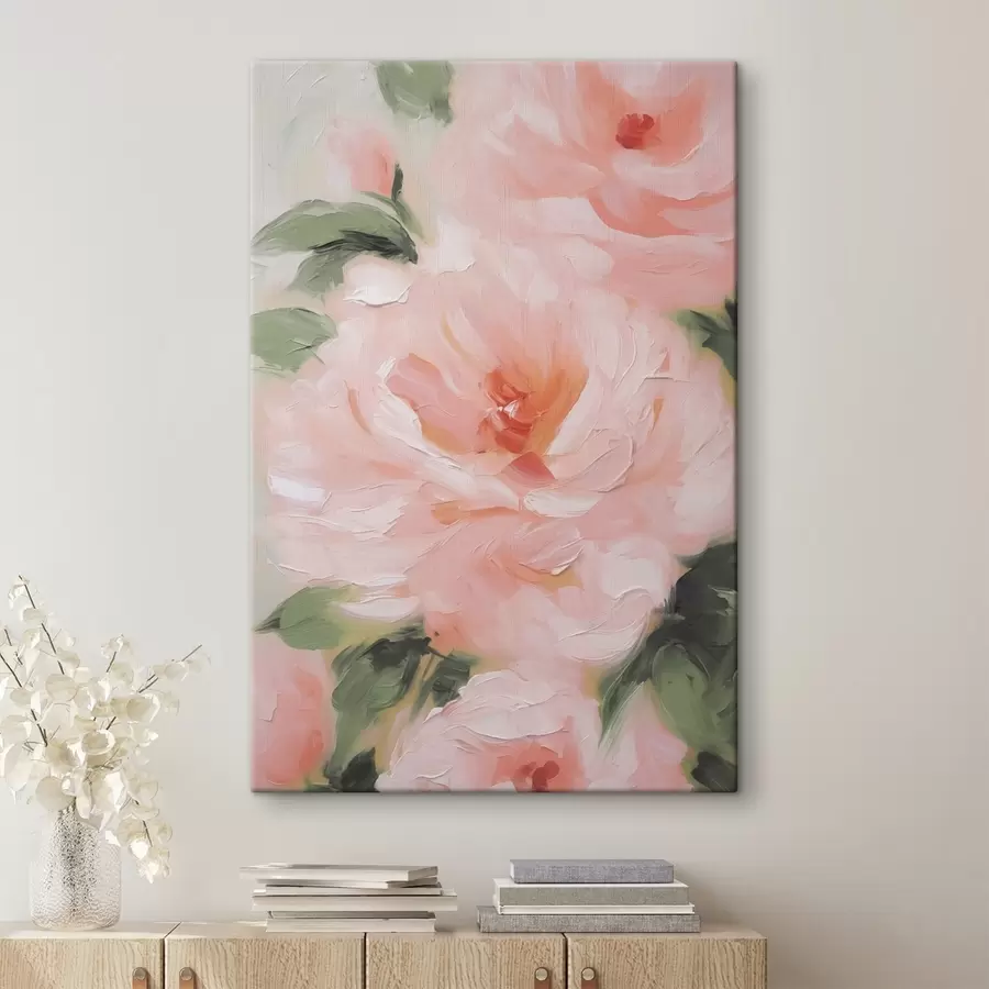 Wandbilder Rosen Nachahmung Malerei s42838