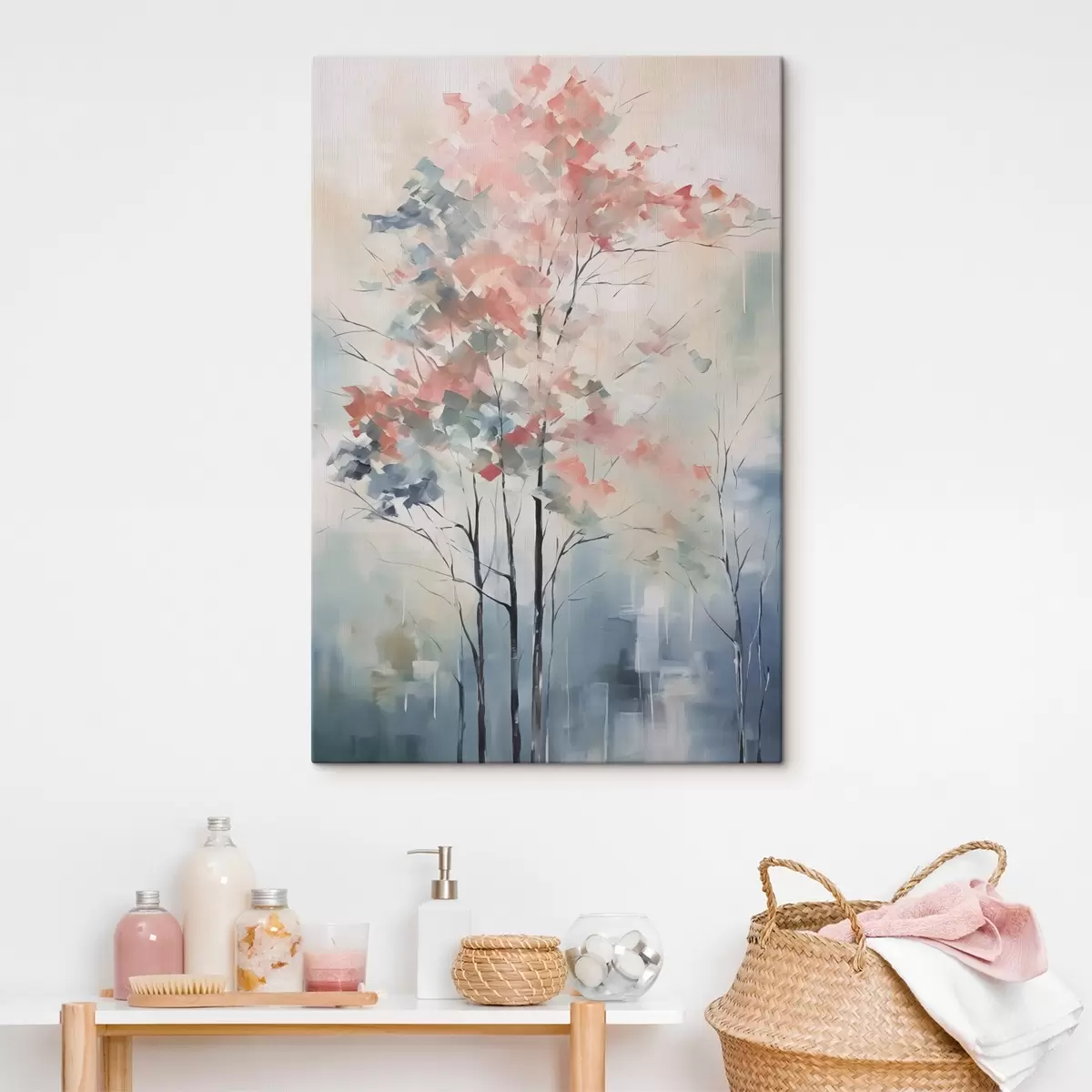 Wandbilder Abstrakte Baum-Imitation Malerei s42842