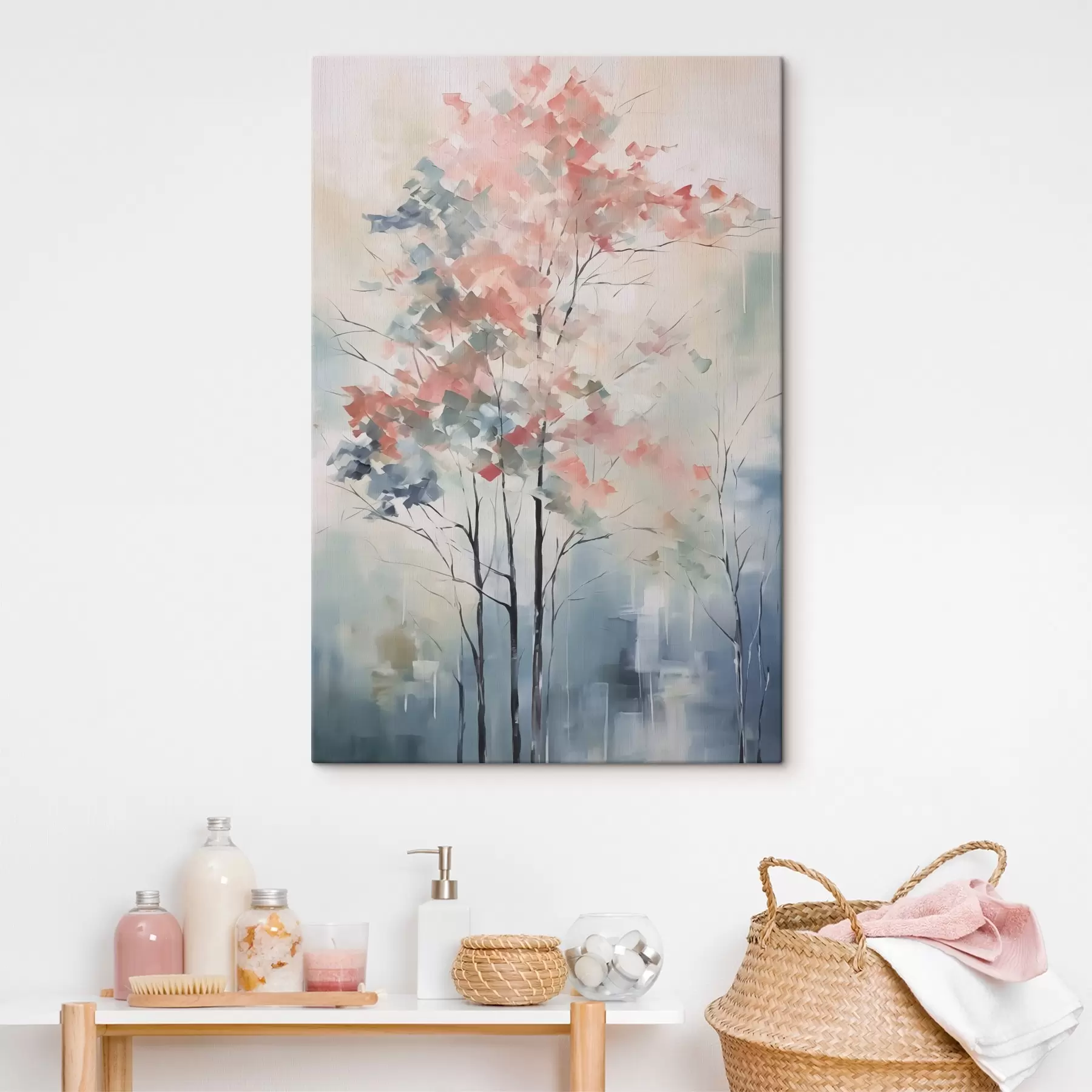 Wandbilder Abstrakte Baum-Imitation Malerei s42842