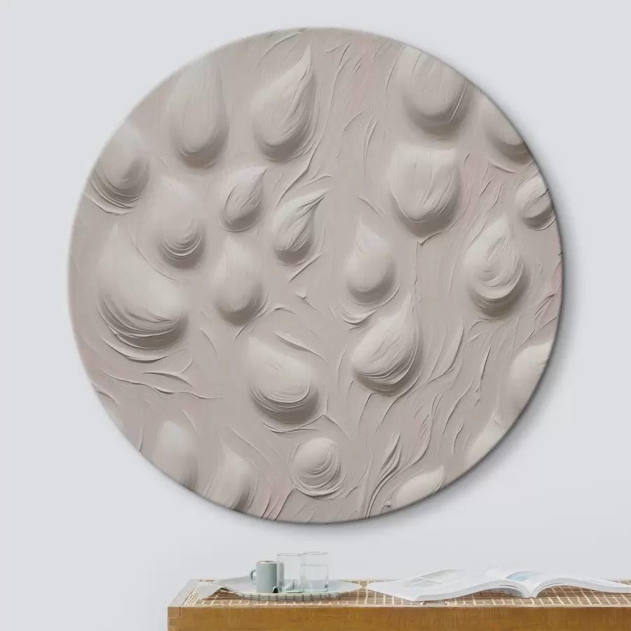 Wandbilder Abstraktion mit Nachahmung von Konvexitäten r42827