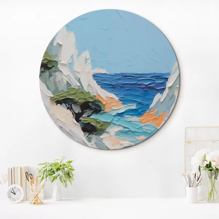 Wandbilder Meereslandschaft Nachahmung Malerei r42837