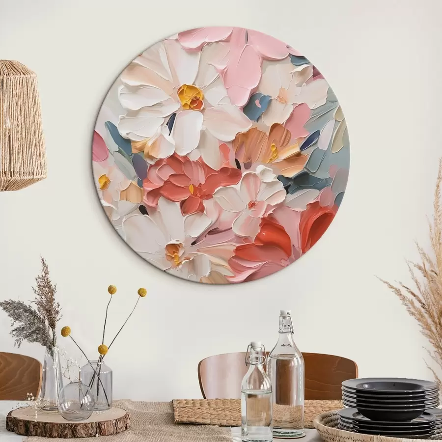 Fototapete Blumen abstrakte Nachahmung Malerei r42843