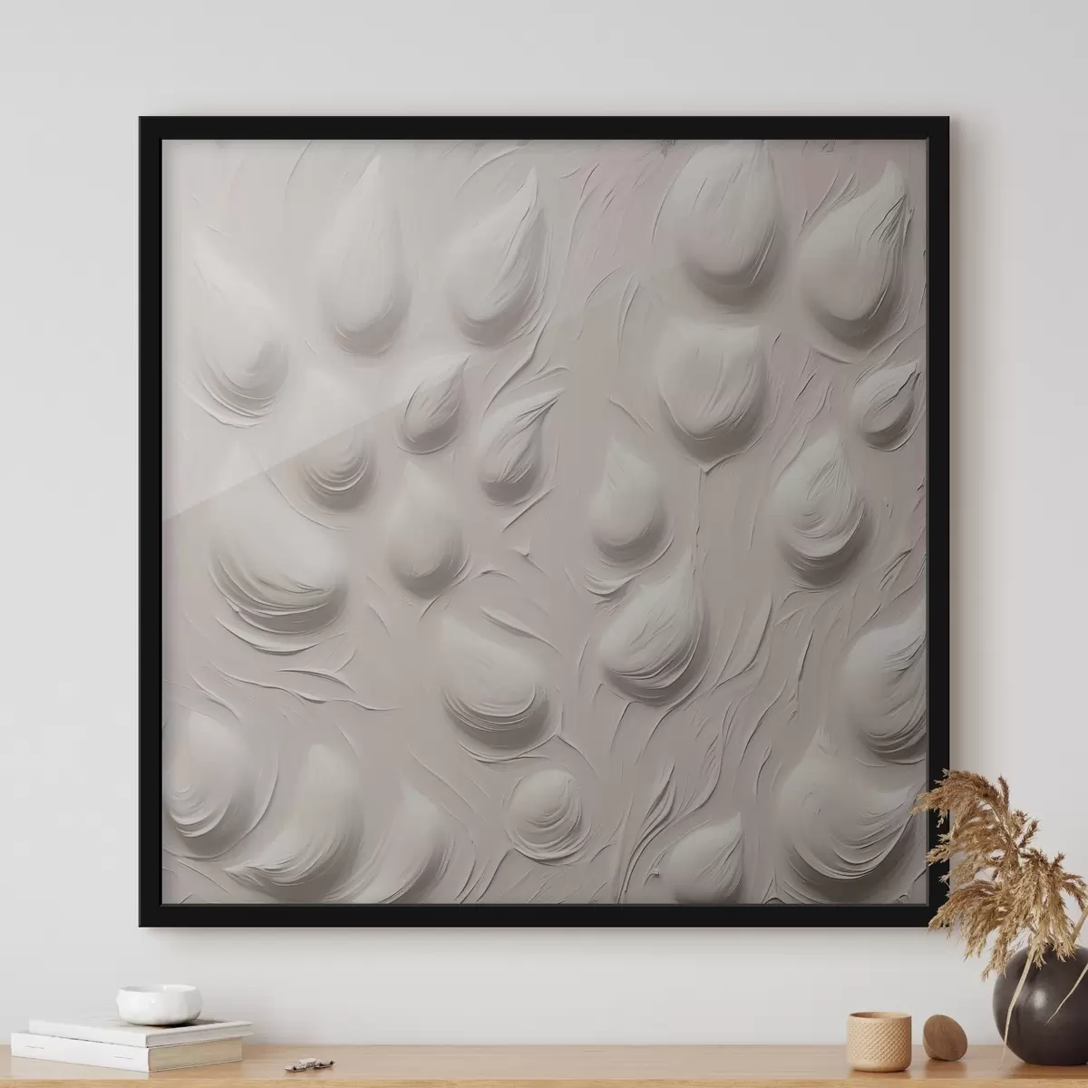 Poster Abstraktion mit Nachahmung von Konvexitäten f42827