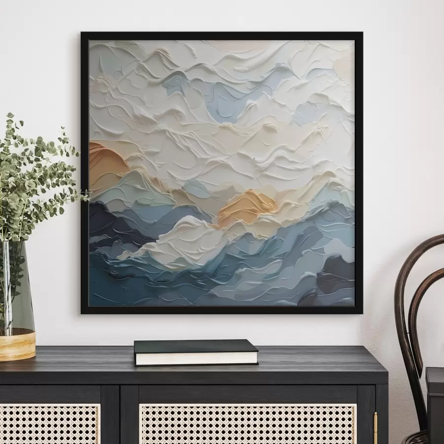 Fototapete Abstraktion Nachahmung der Malerei f42828