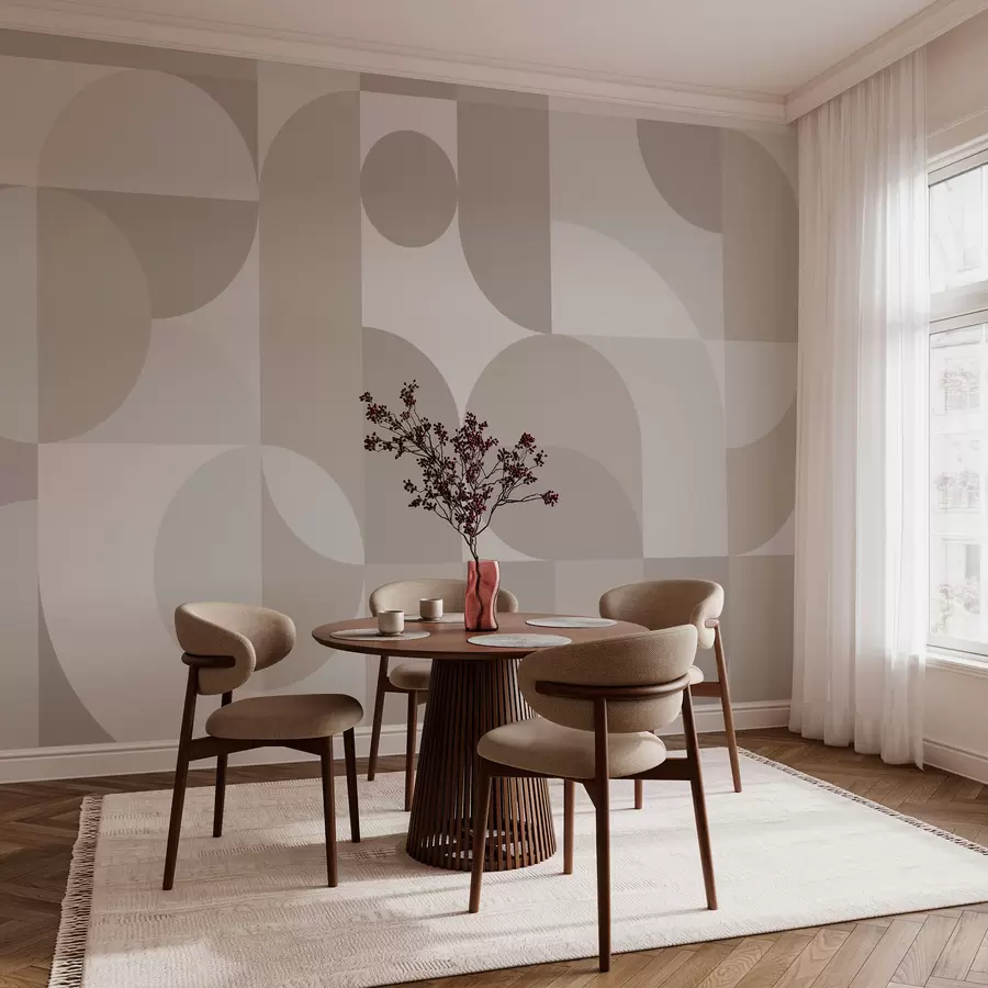 Fototapete Stilvolle Geometrie als Trend w03058