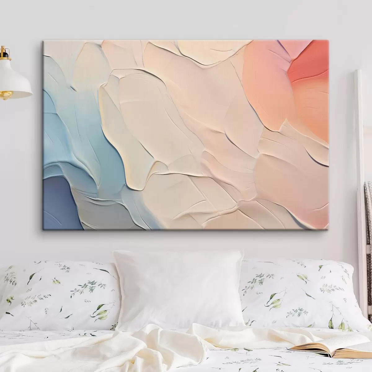 Wandbilder Abstrakte Nachahmung großer Pinselstriche der Farbe s42914