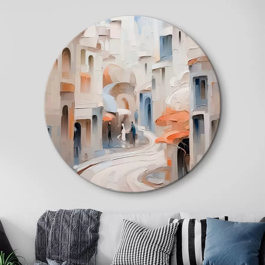 Wandbilder Abstraktes Stadtbild r42901