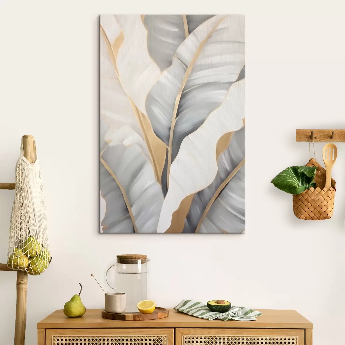 Wandbilder Bananenblätter s42945