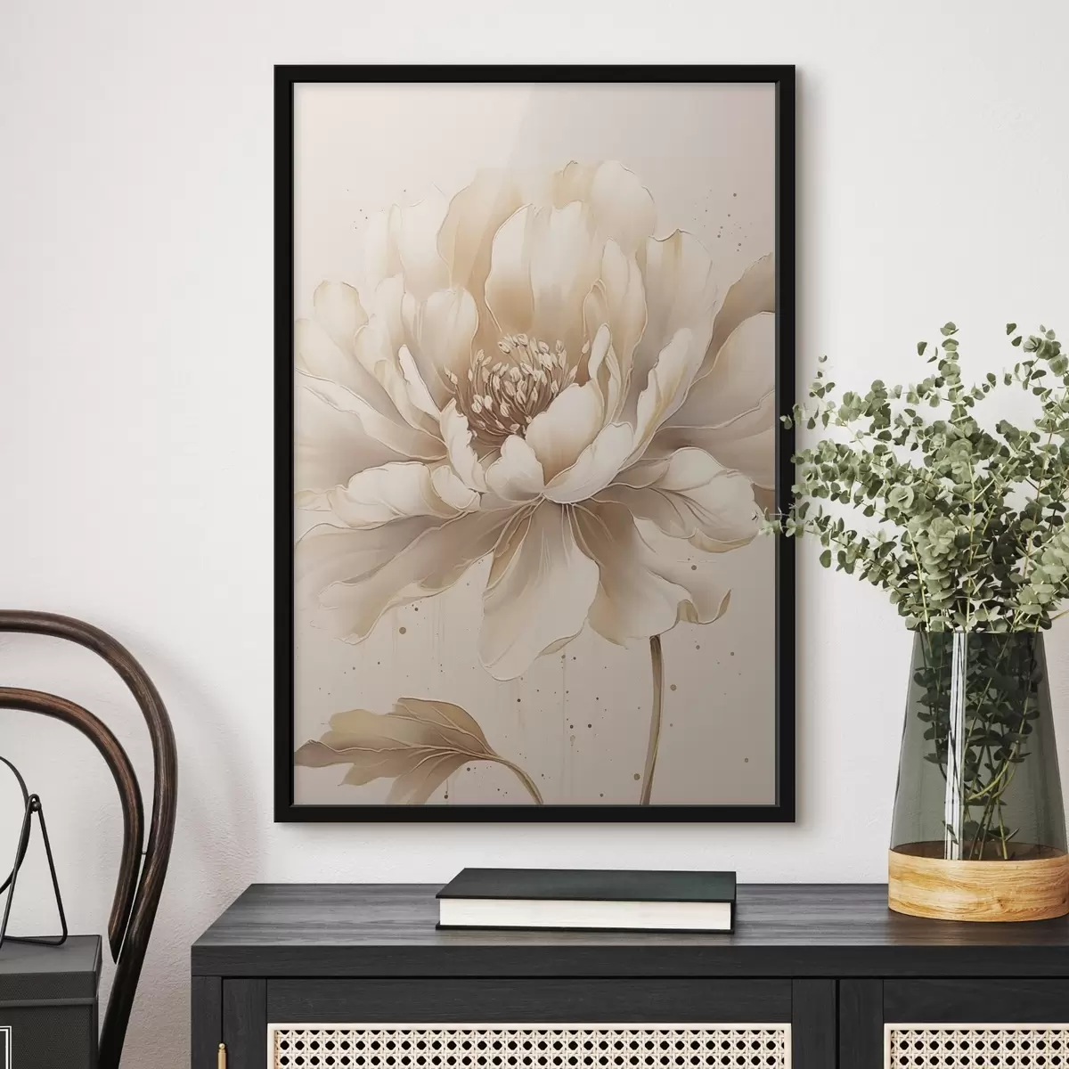 Poster Pfingstrose f42948