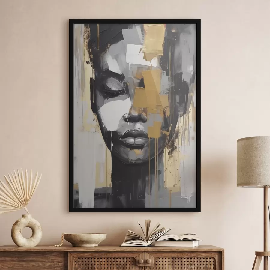 Fototapete Gesicht eines Mädchens f42950