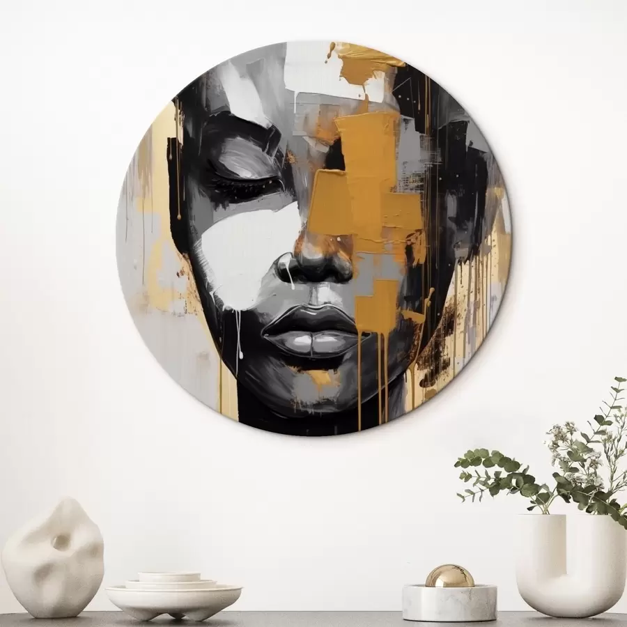 Wandbilder Gesicht eines Mädchens r42950