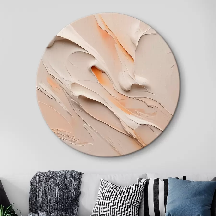 Wandbilder Abstraktion Nachahmung von Pinselstrichen r42959