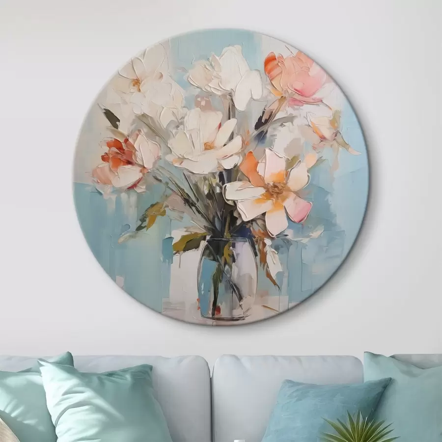 Wandbilder Abstrakte Blumen in einer Vase r42965