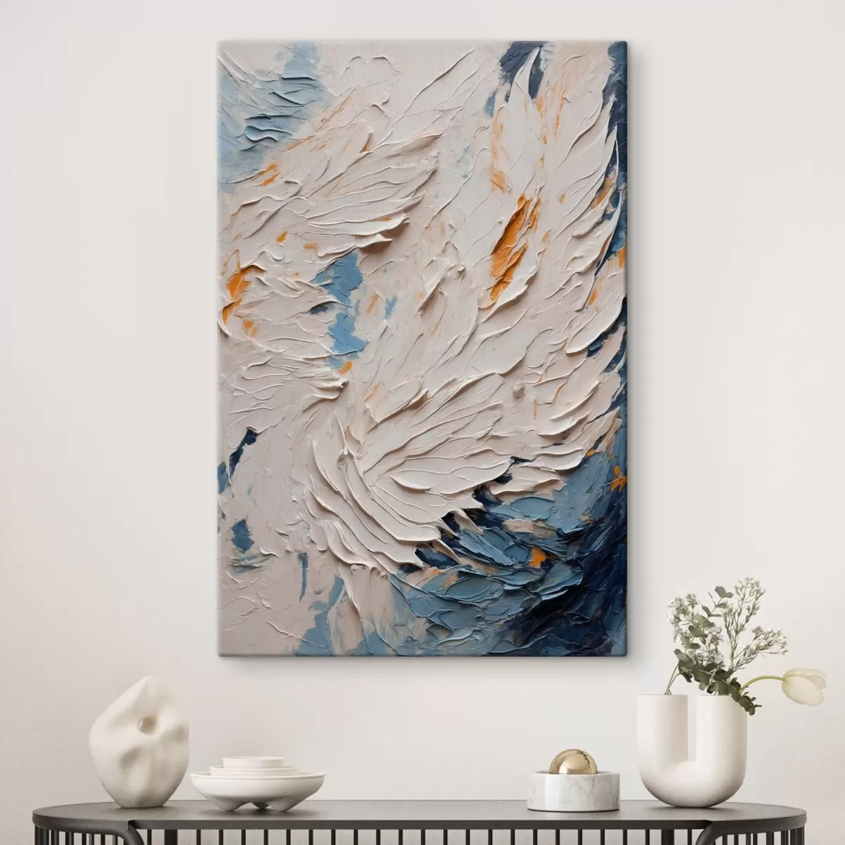 Wandbilder Abstrakter Flügel im Stil der Ölmalerei s42761