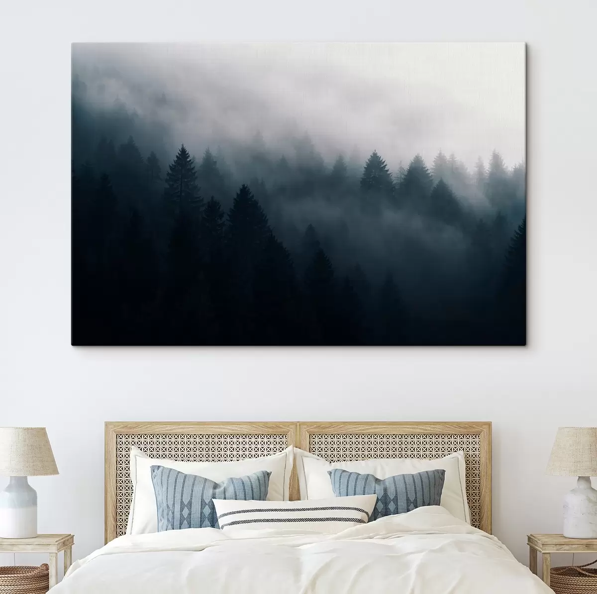 Wandbilder Schwarzwald im Nebel s42926