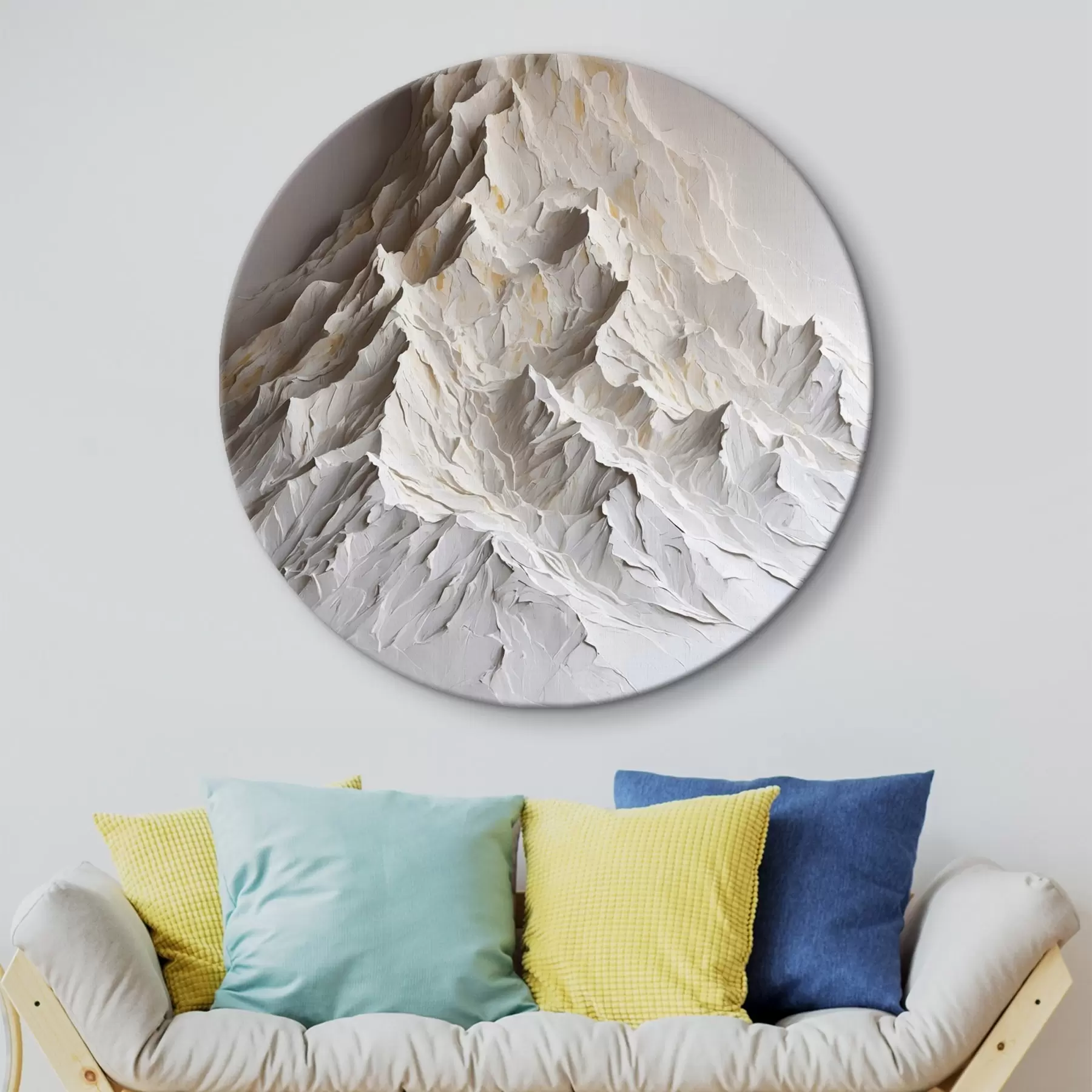 Wandbilder rnow mountain in Ölmalerei rtyle r42760