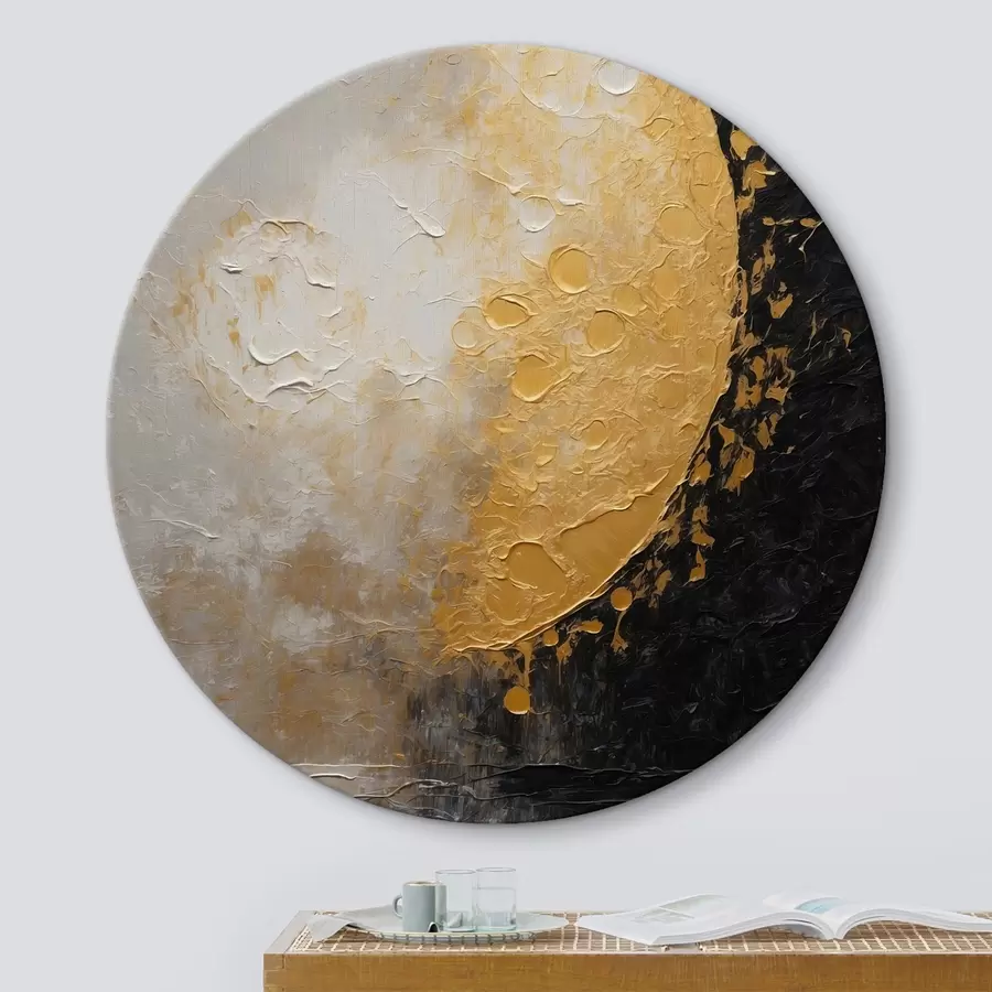 Wandbilder Der Mond im Stil der Ölmalerei r42766