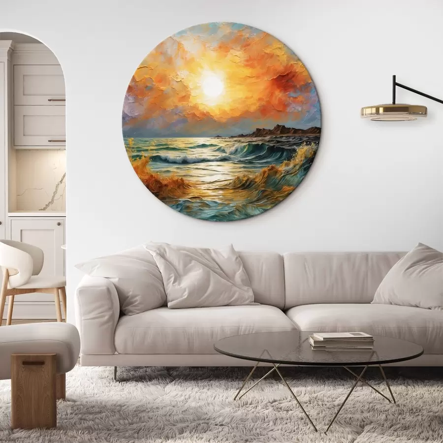 Wandbilder rtormy rea und laufen in Ölgemälde rtyle r42920