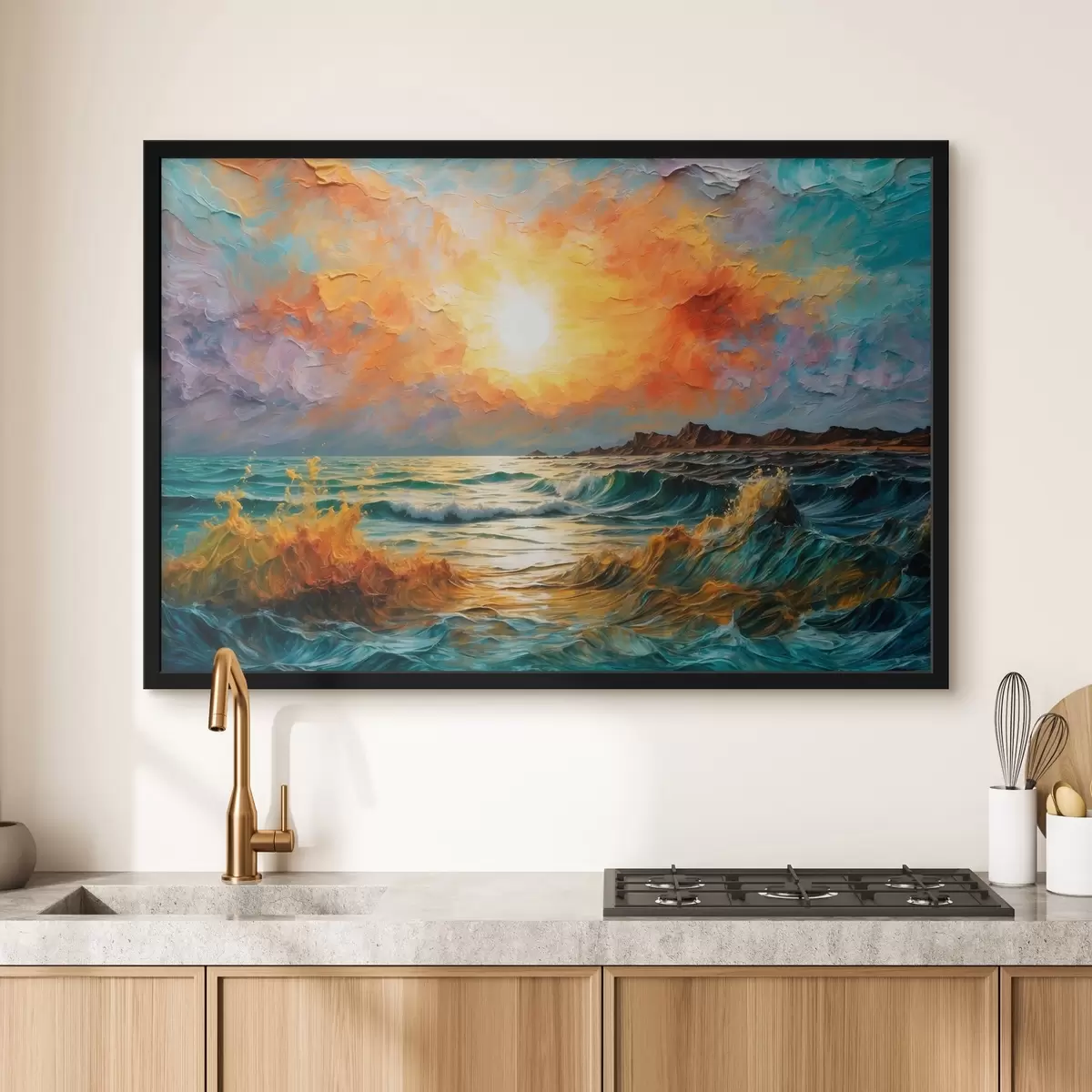 Poster ftofmy fea und Spaß an der Ölmalerei ftyle f42920