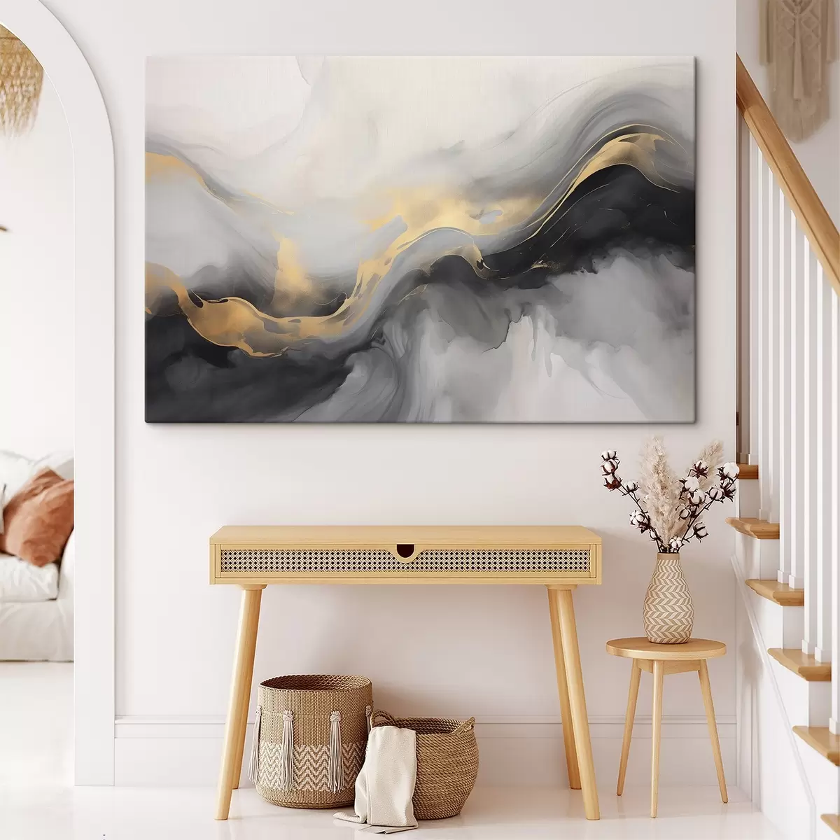 Wandbilder Nachahmung des Aquarells, Abstraktion s42889