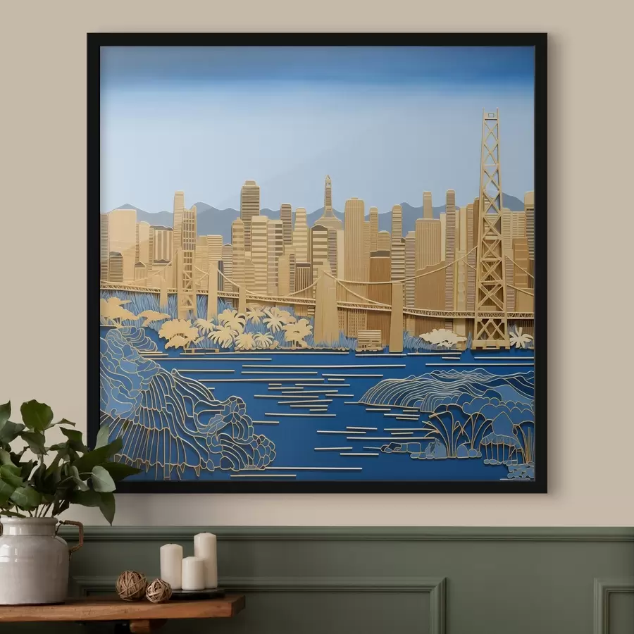 Fototapete Stadtblick f42886