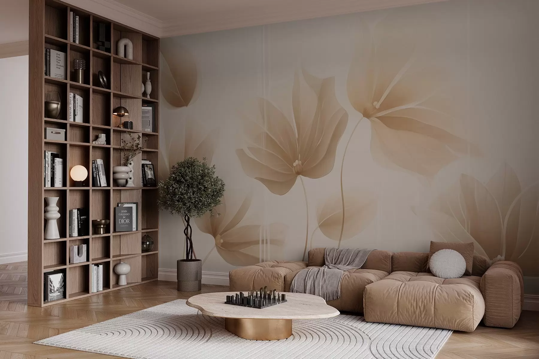 Fototapete Blumen w03139