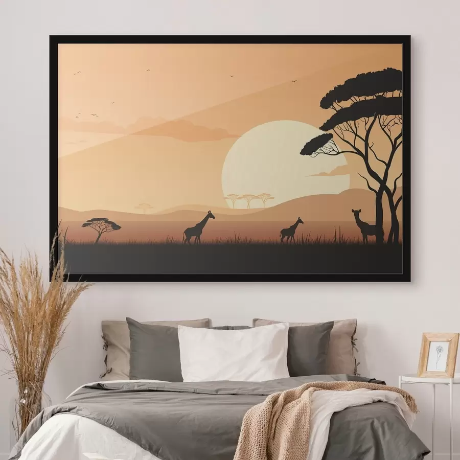 Fototapete Safari f43028