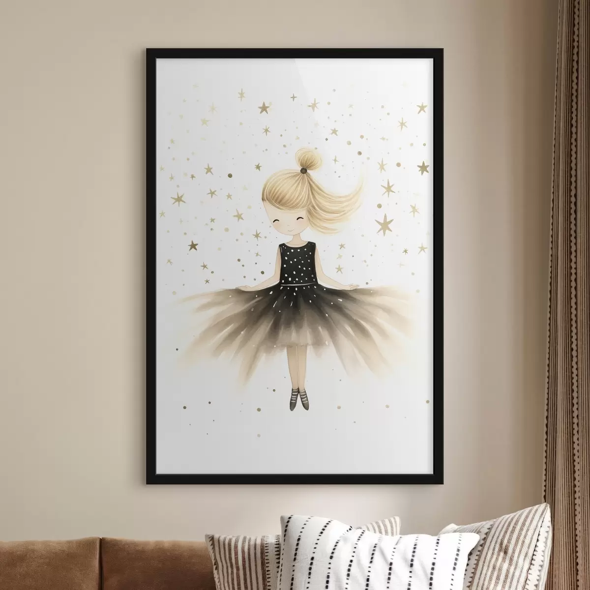 Poster Niedliche Ballerina f43034