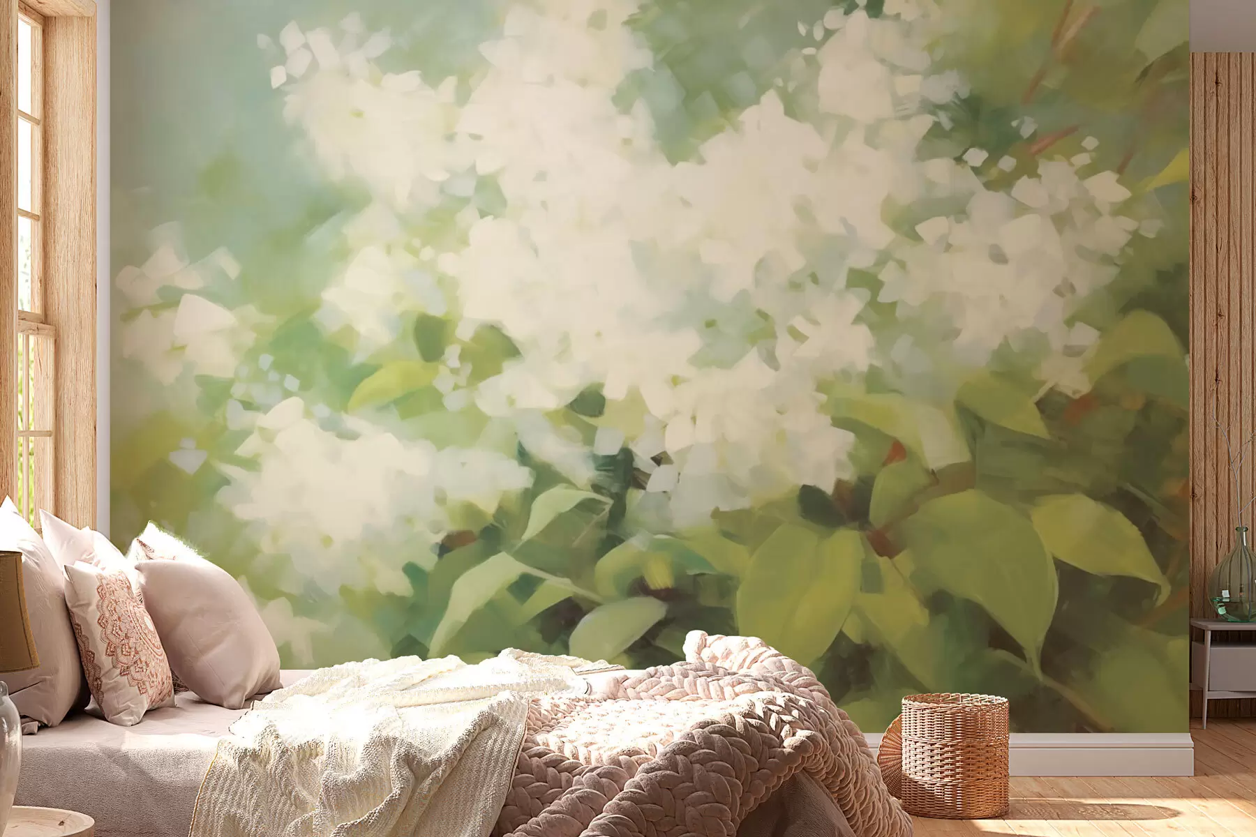 Fototapete Weißer Flieder w03222