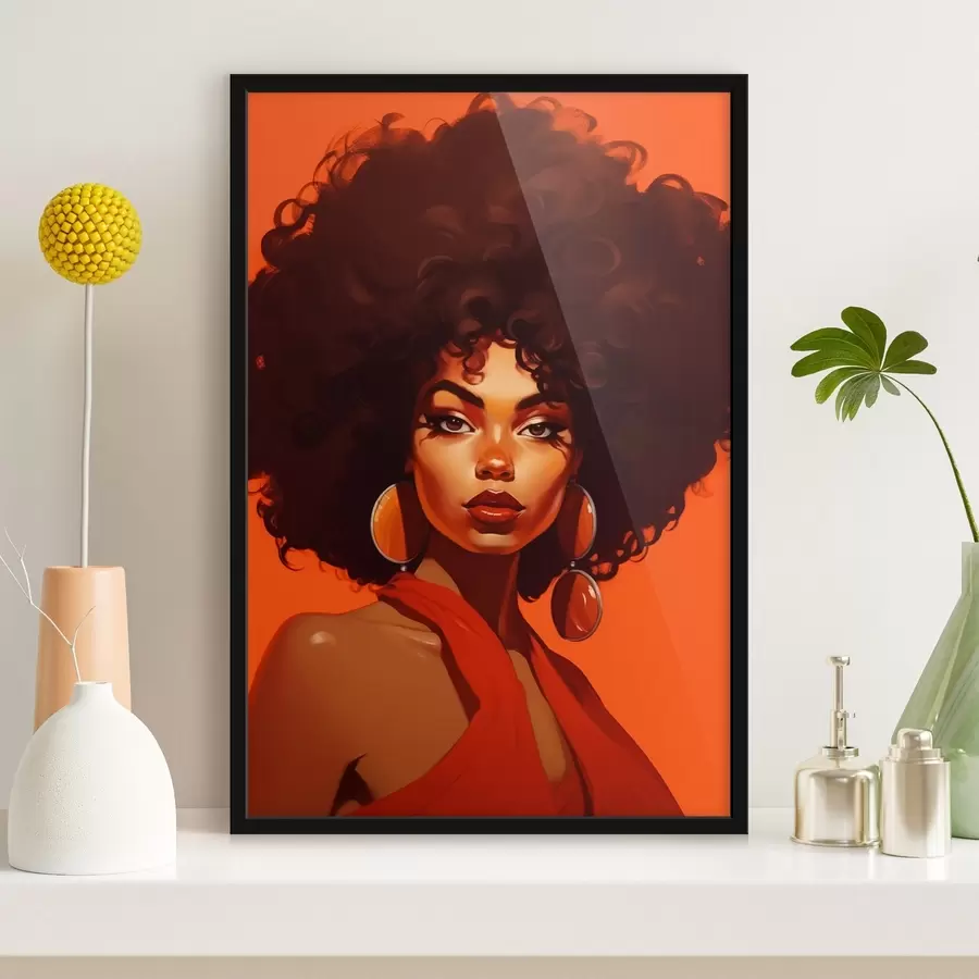 Fototapete Weibliches Porträt f43005