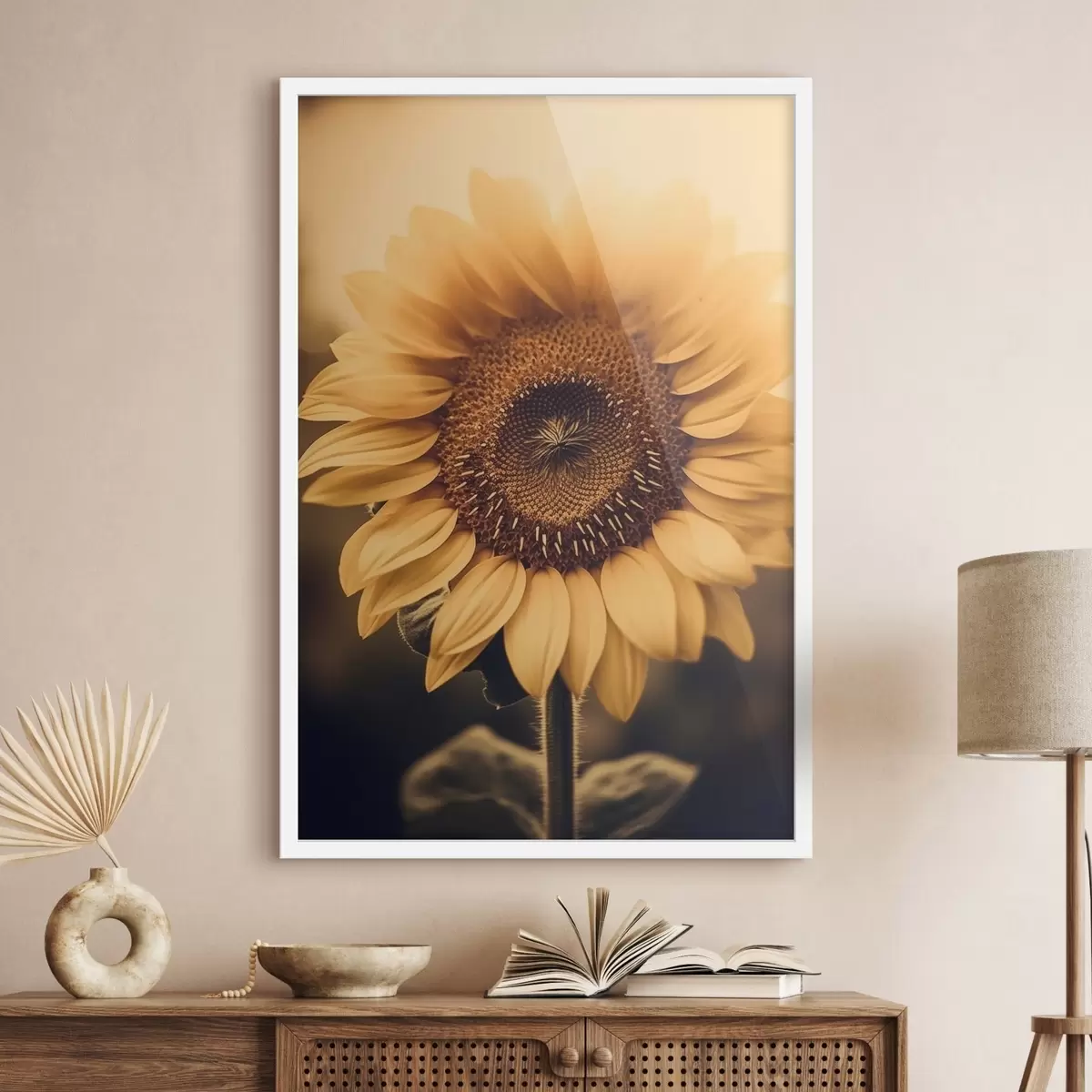 Poster Sonnenblume f43012
