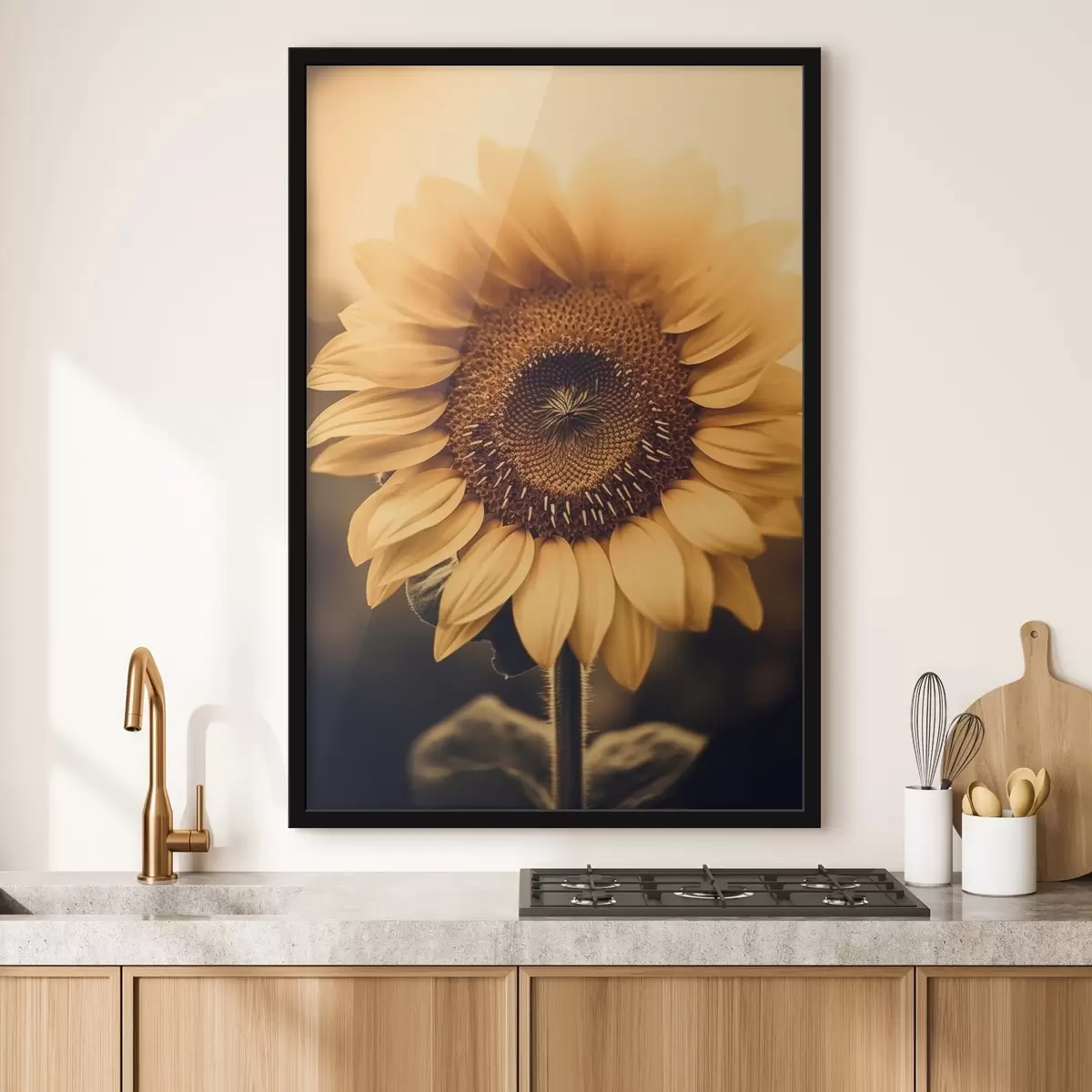 Poster Sonnenblume f43012