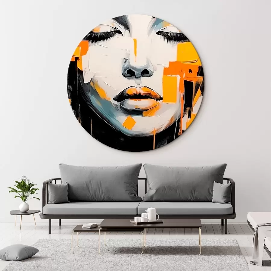Wandbilder Abstraktes Porträt r43019