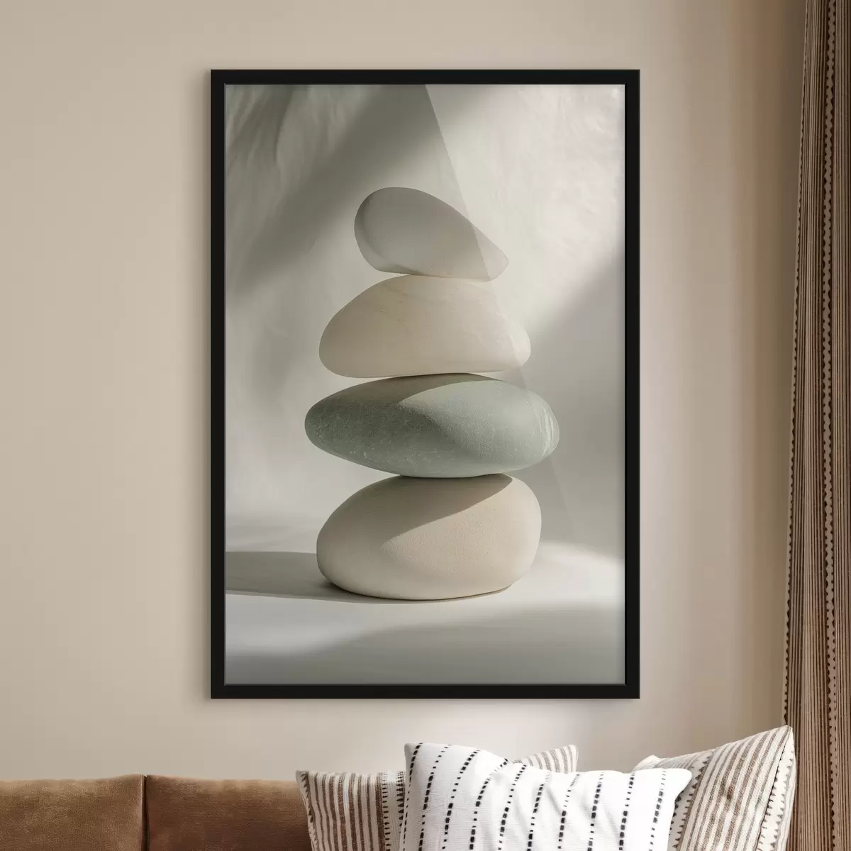 Poster Ästhetische Steine, Realismus, Wohnkultur, natürliche Beleuchtung f43048