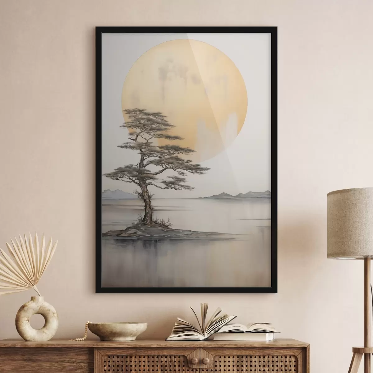 Poster Stille über dem Wasser