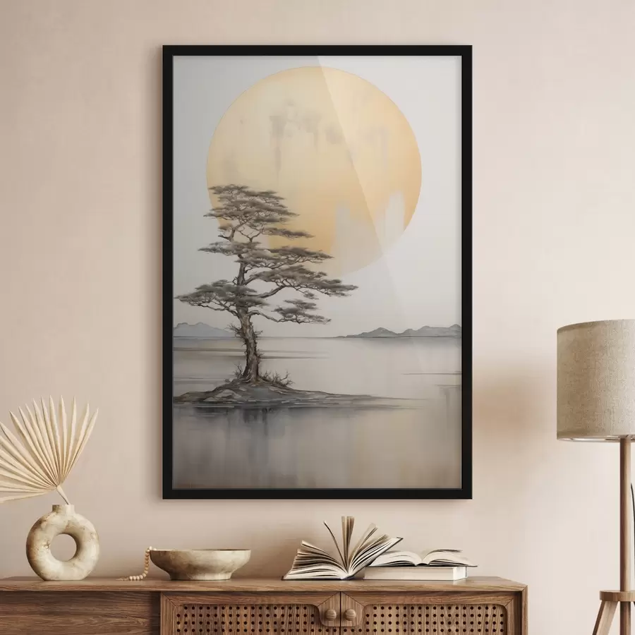 Fototapete Stille über dem Wasser