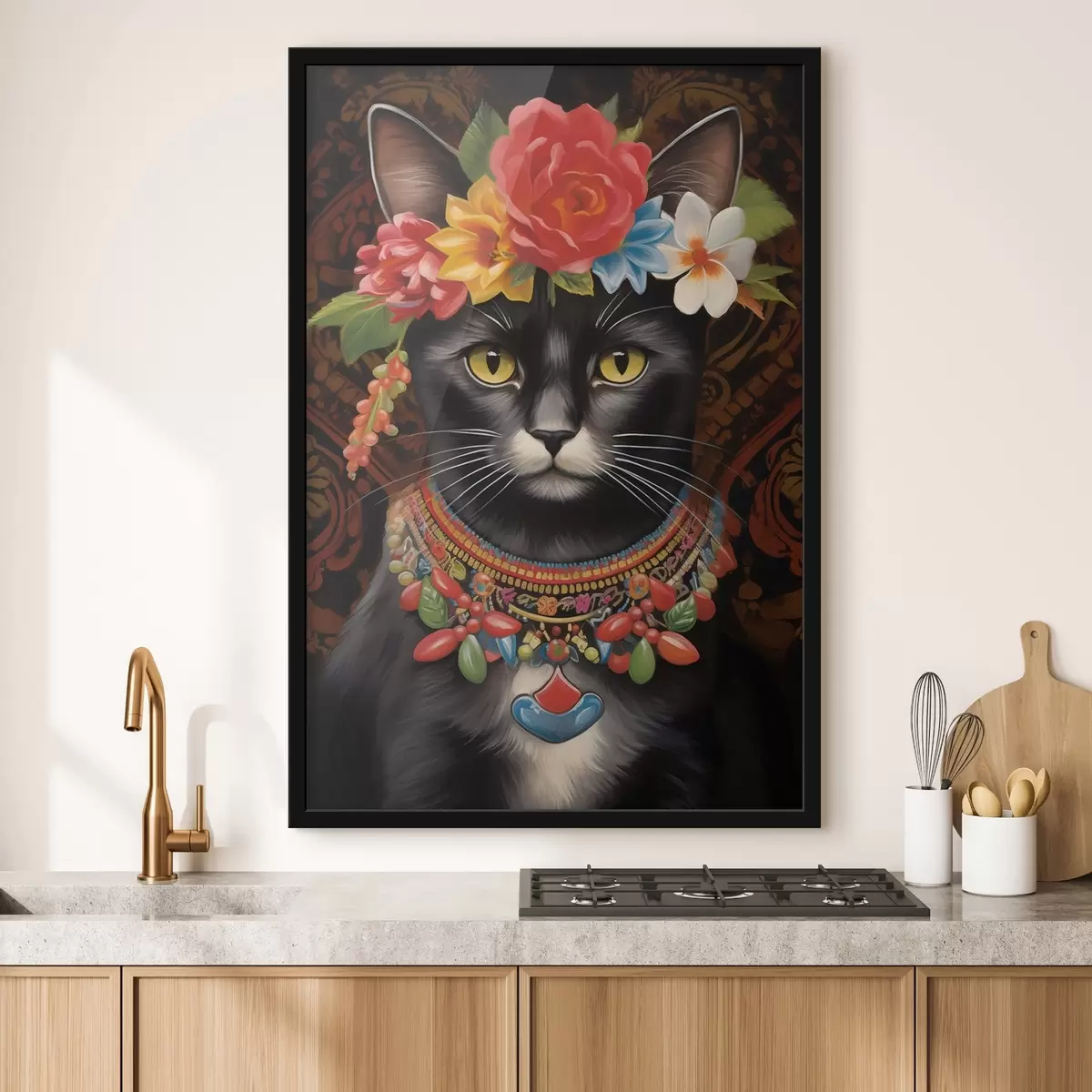 Poster Die Magie der ukrainischen Katze f43150