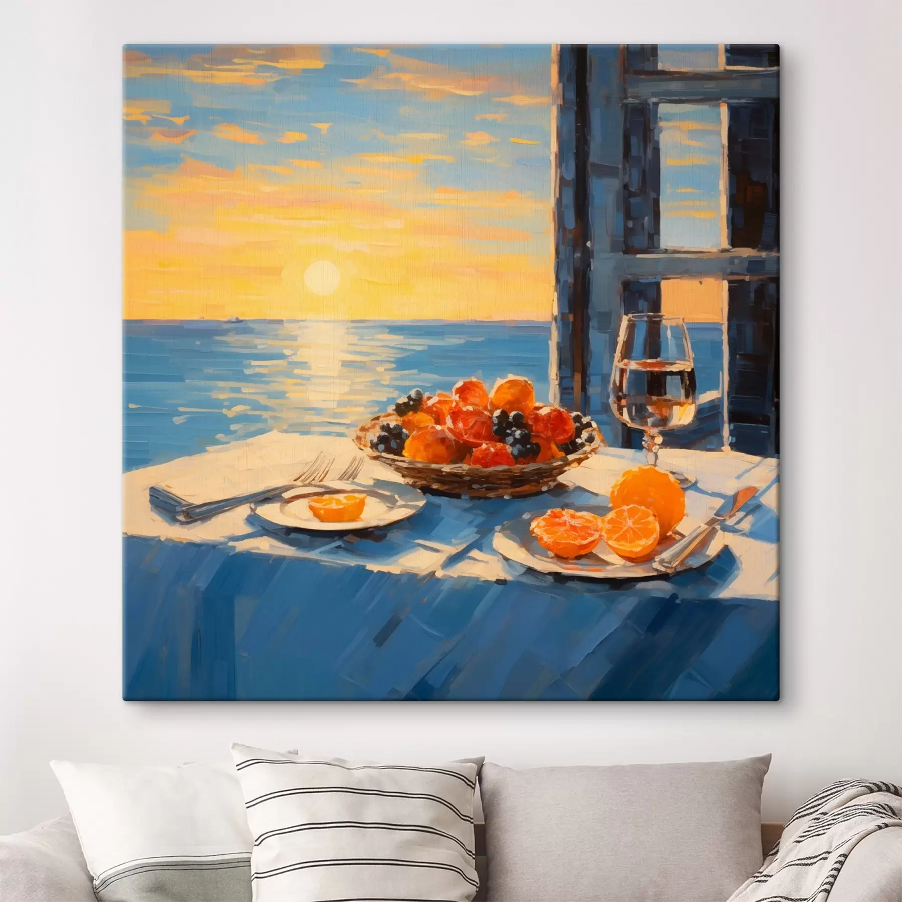 Wandbilder Geschmacksrichtung Sonnenaufgang s43141