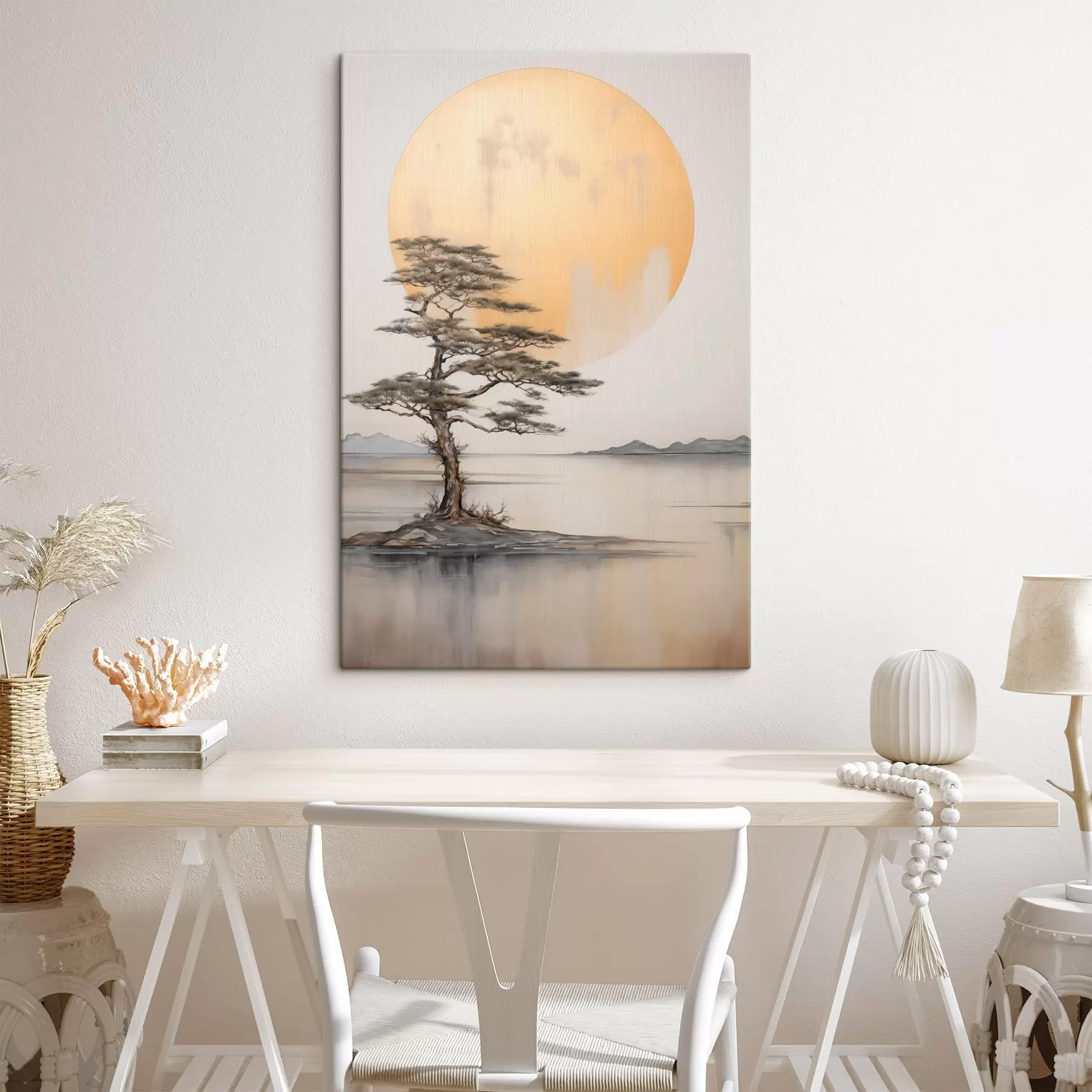 Fototapete Stille über dem Wasser