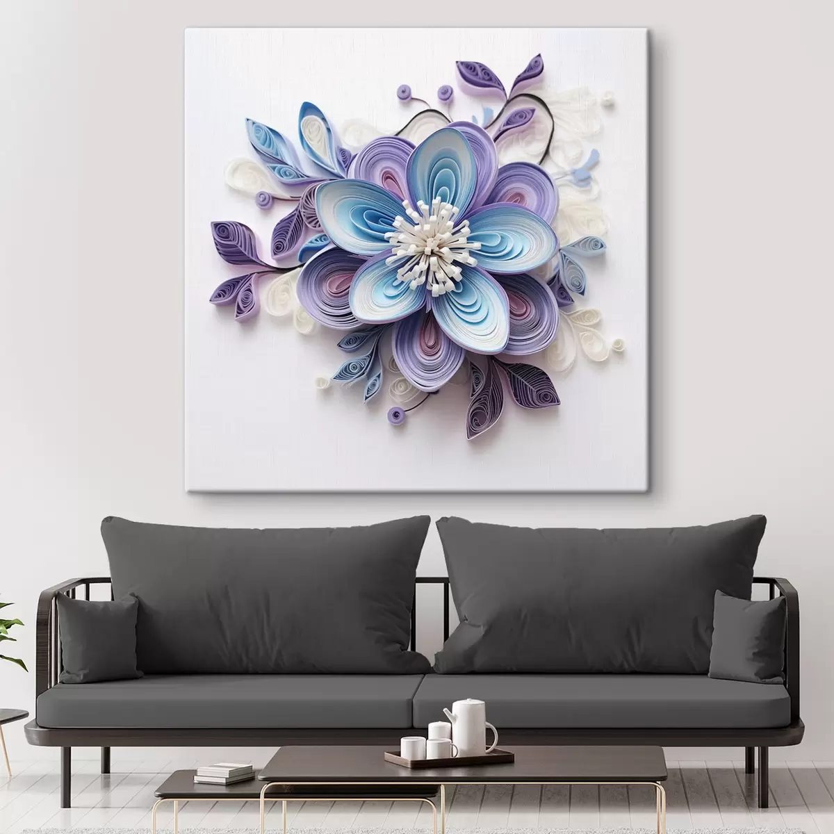 Wandbilder Abstrakte Blume s43123